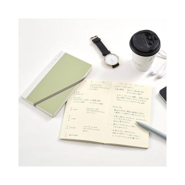 isshoni. 3-Month Day Log Notebook / DAIGO