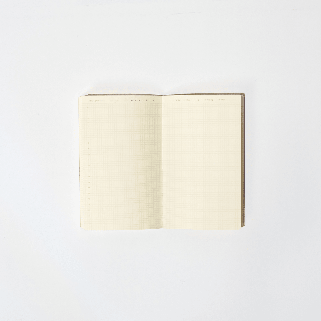 isshoni. 3-Month Day Log Notebook / DAIGO