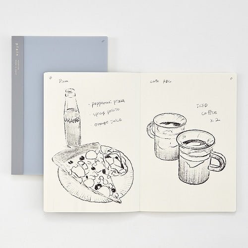 isshoni. Number A5 Notebook Blank / DAIGO