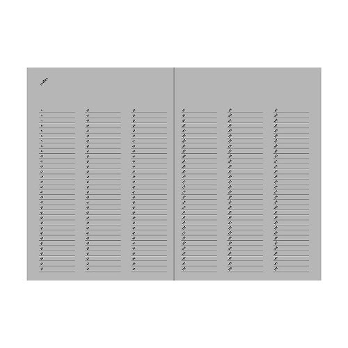 isshoni. Number A5 Notebook Blank / DAIGO