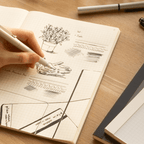 isshoni. Number Notebook Grid /  DAIGO