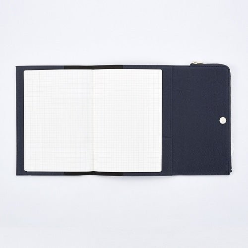 isshoni. Canvas Pen Case Notebook Cover B6 / DAIGO
