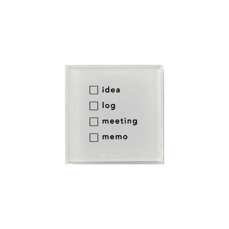 isshoni. Point Stamp Flat Self-Inking Stamp / DAIGO