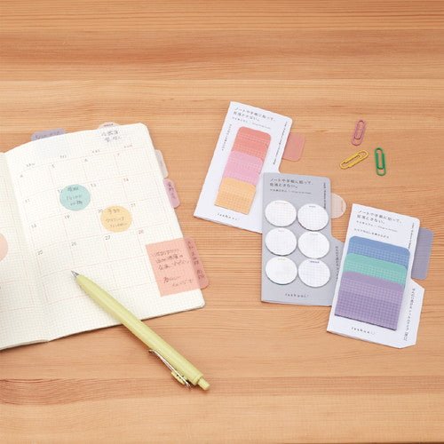 isshoni. Round To-Do Sticky Notes / DAIGO