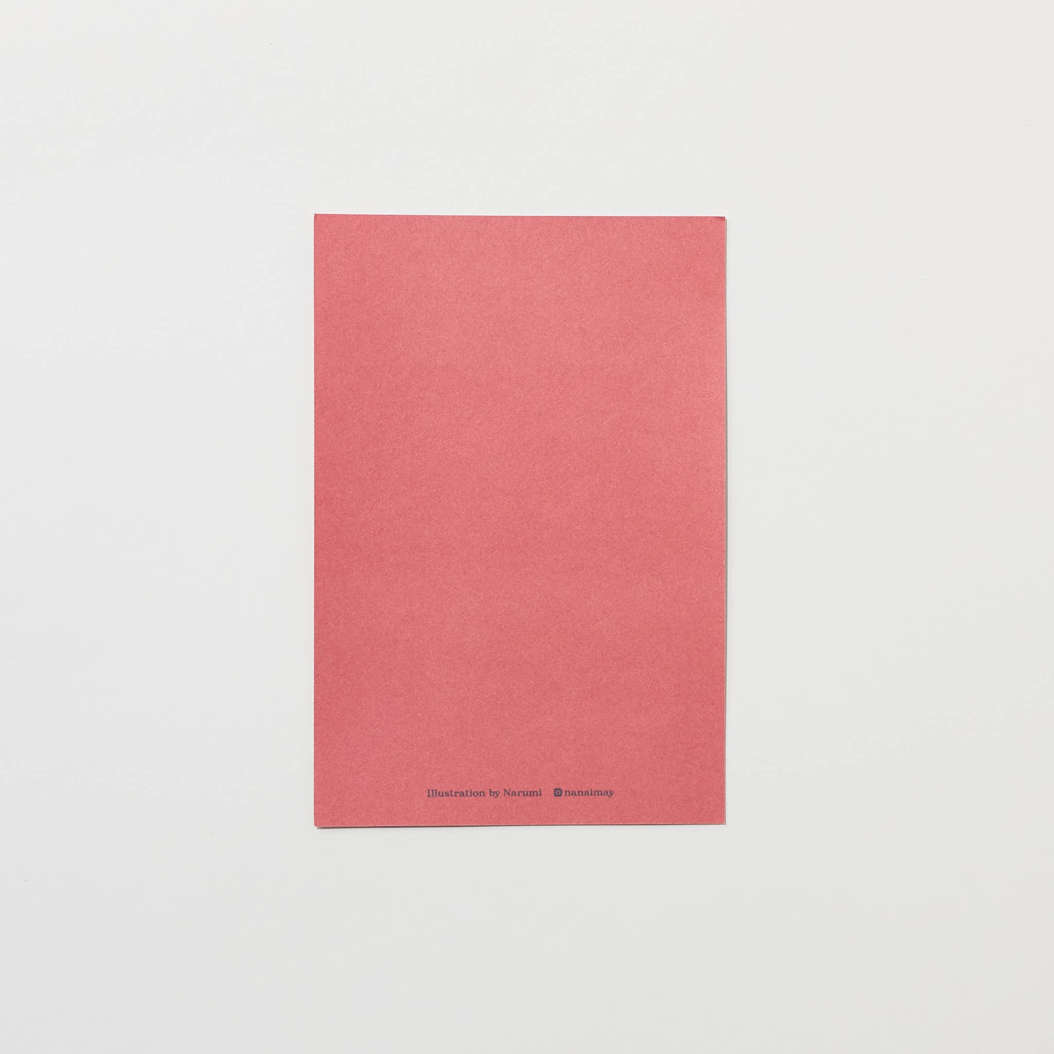 "It’s Snowing" Postcard by Narumi / Bungu