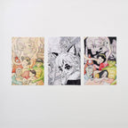 "Japanese Halloween" Postcard Bundle / Bungu
