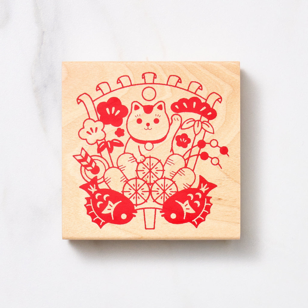 Japanese New Year 2025 Extra Large Stamp / KODOMO NO KAO