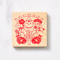 Japanese New Year 2025 Extra Large Stamp / KODOMO NO KAO