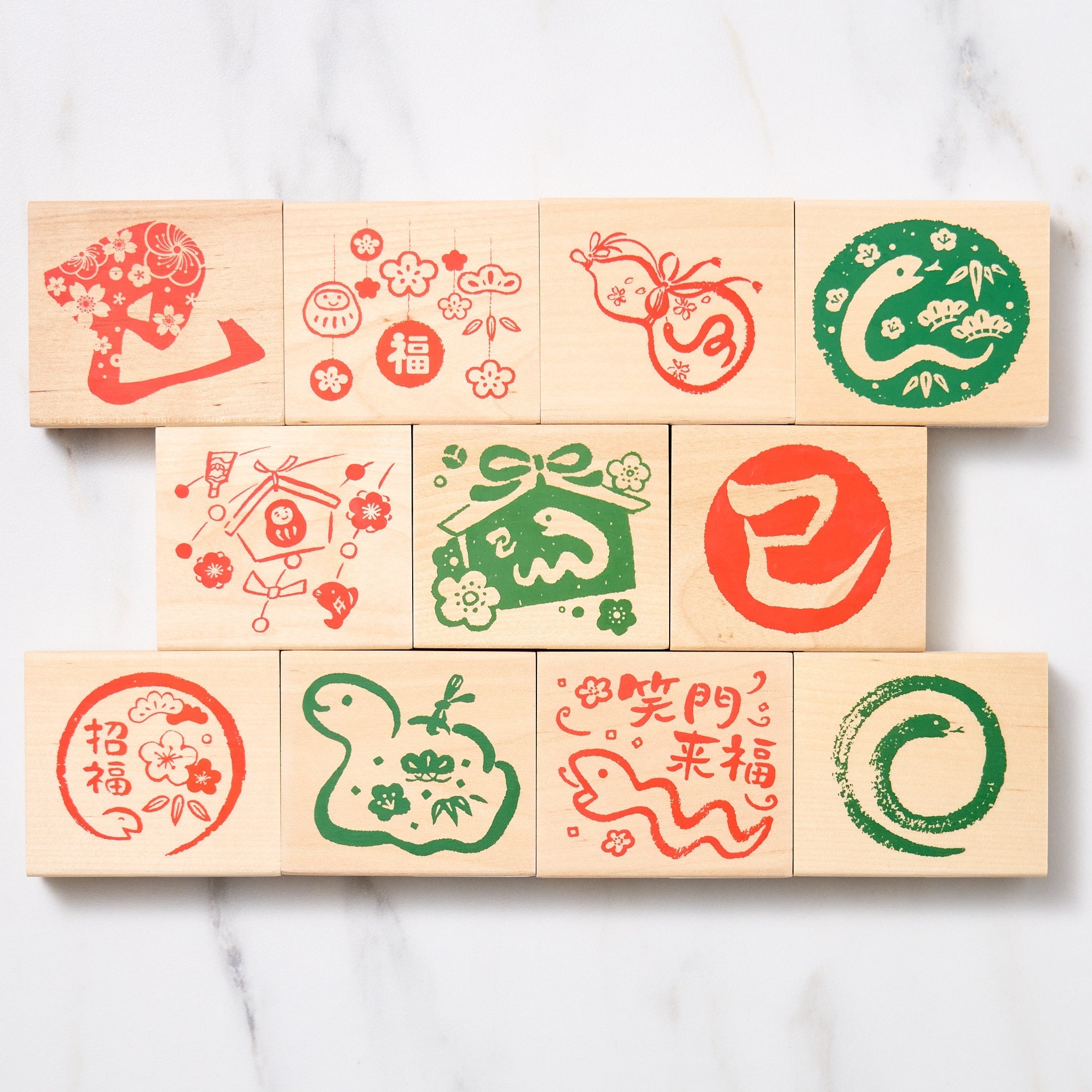 Japanese New Year 2025 Large Stamps / KODOMO NO KAO
