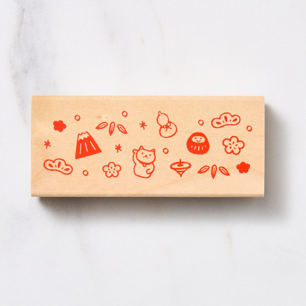 Japanese New Year 2025 Long Stamp / KODOMO NO KAO