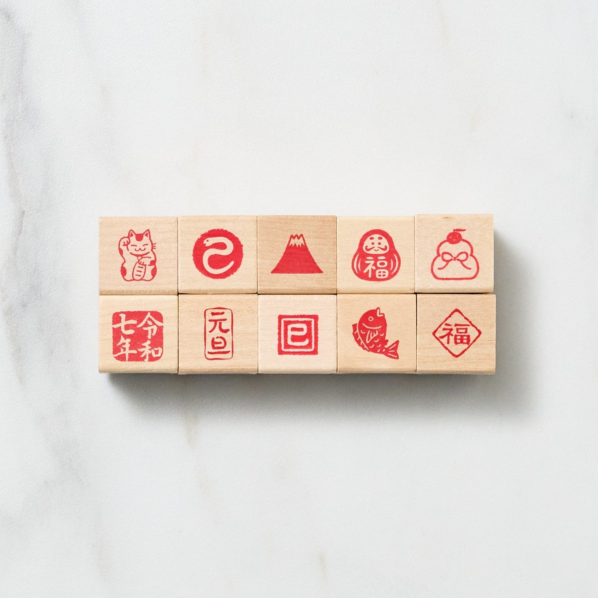 Japanese New Year 2025 Mini Stamp / KODOMO NO KAO