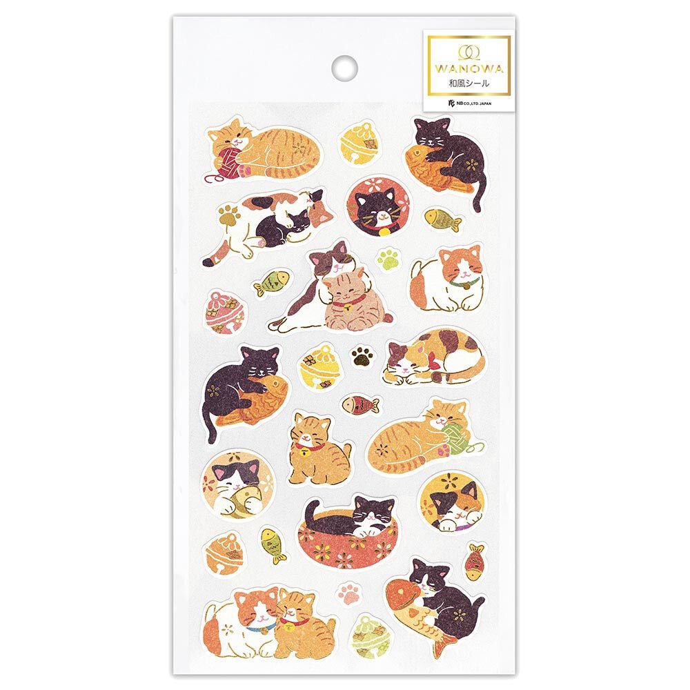 Japanese Style Stickers Animals / NB