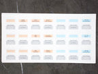 Jibun Techo Index Stickers