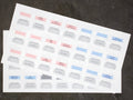 Jibun Techo Index Stickers