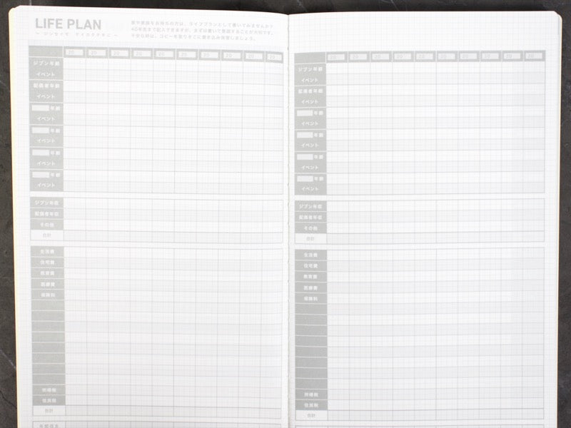 Jibun Techo Life Book (B6 Slim)