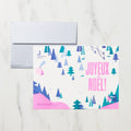 Joyeux Noël Christmas Cards / Letterpress Letters