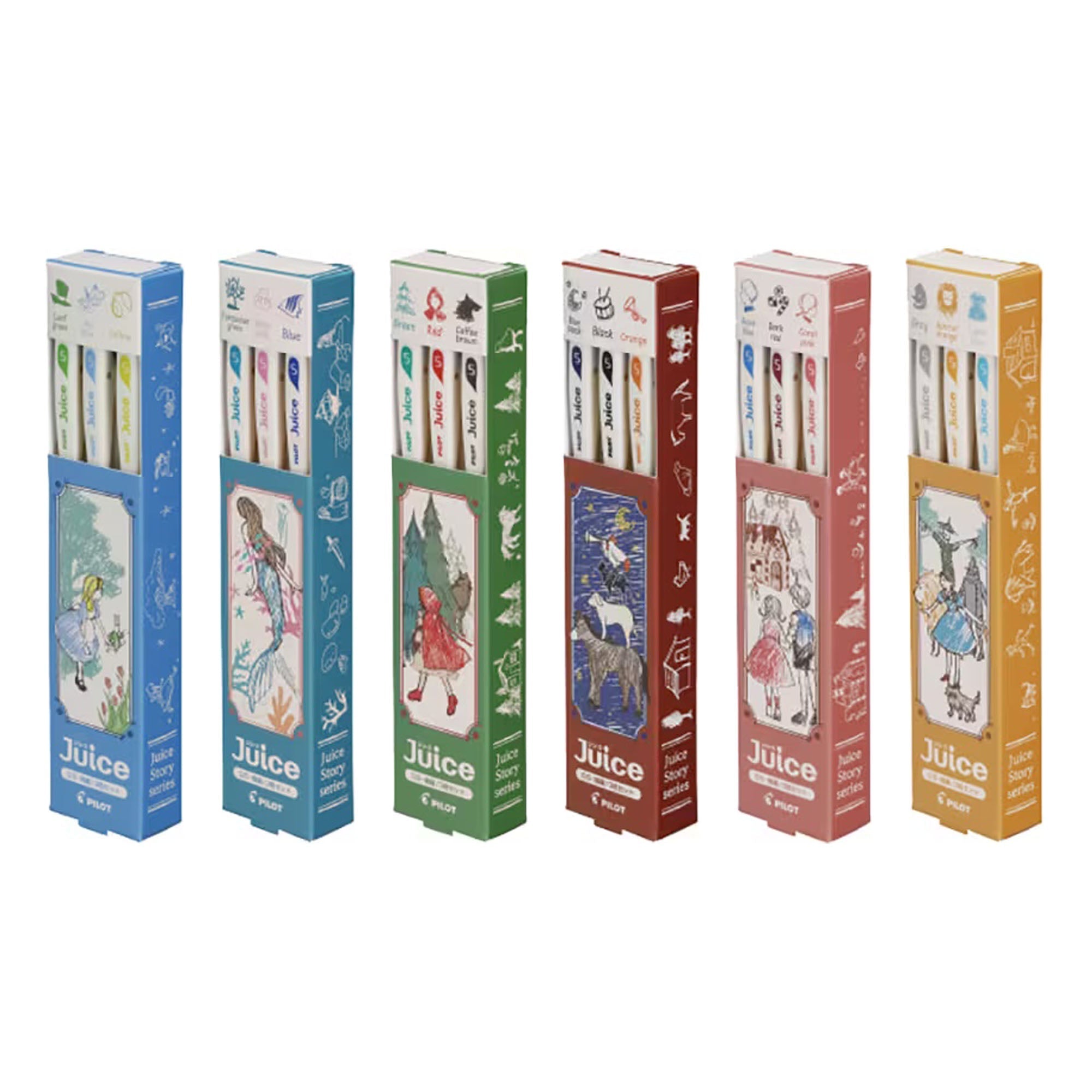 JUICE Gel Pen Fairy Tale Set / Pilot