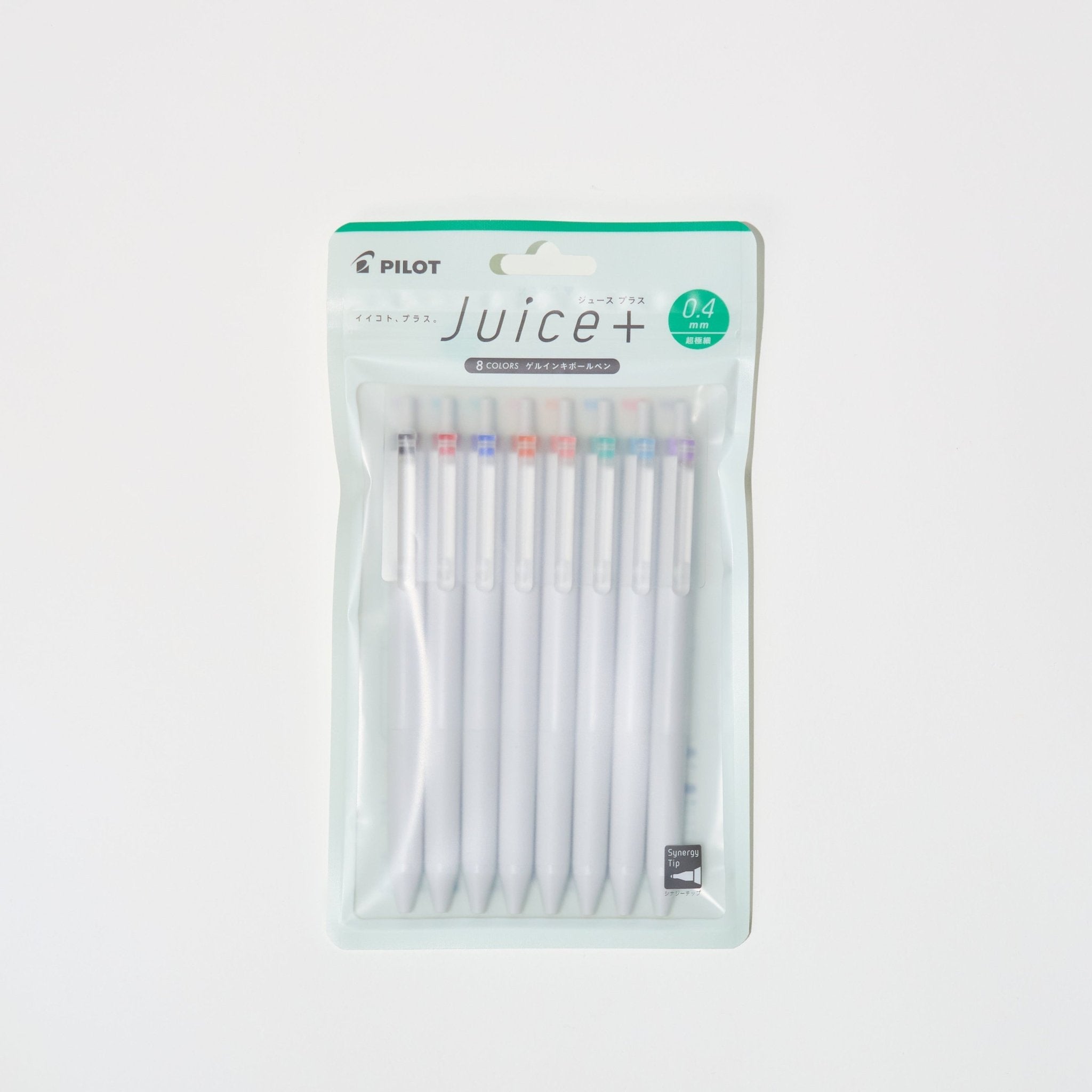 Juice+ Gel Pen 0.4mm 8 Color Set / Pilot