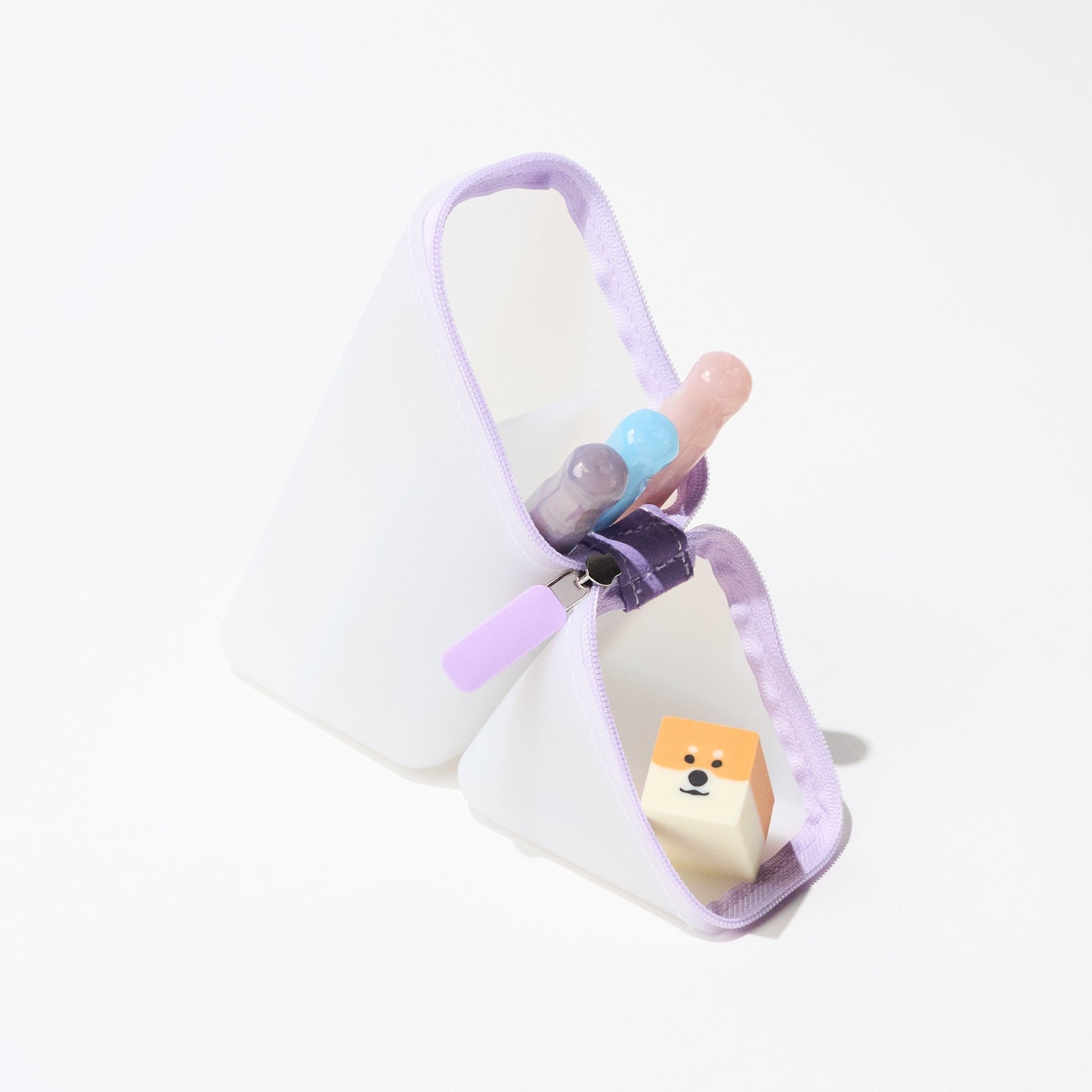 Kakusta Sheer Silicone Type Pen Case / Sonic