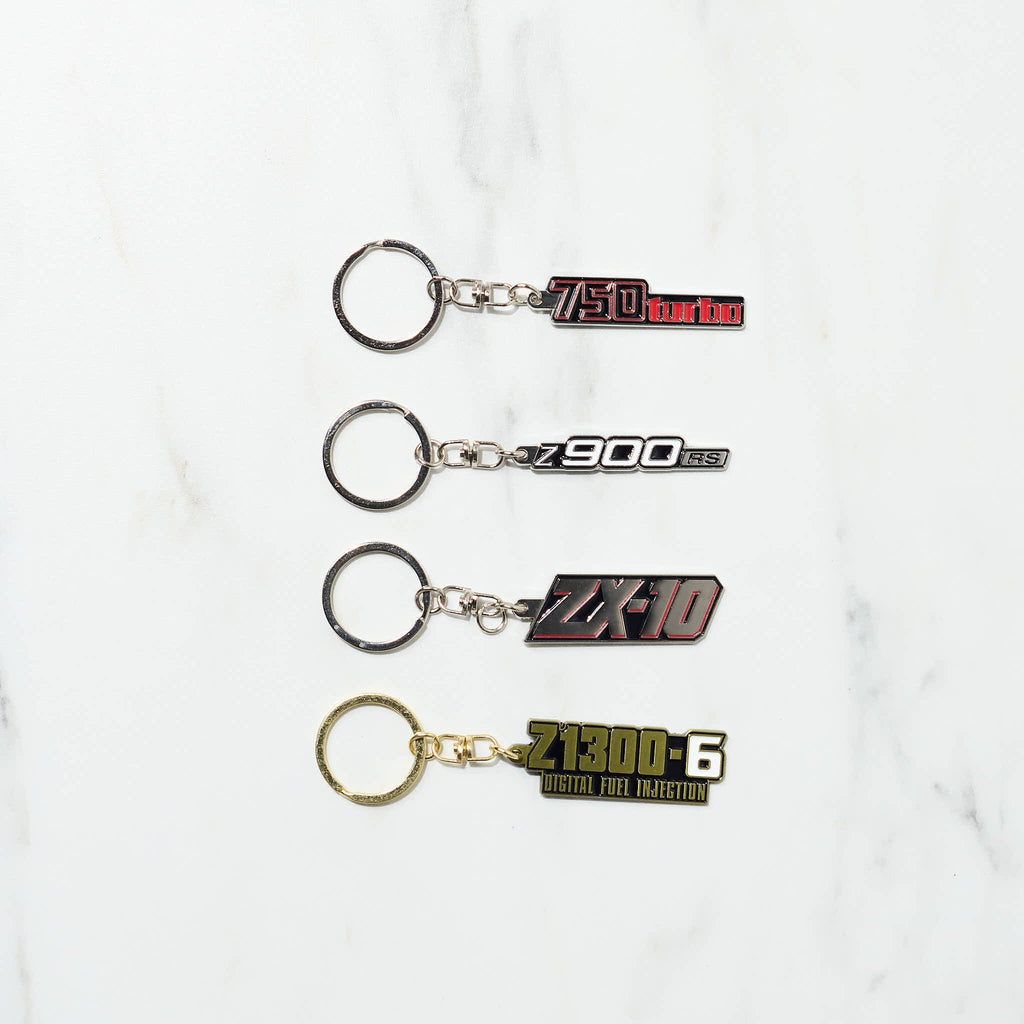 Kawasaki Motorcycle Emblem Metal Keyholder Vol.3 Gacha Capsule