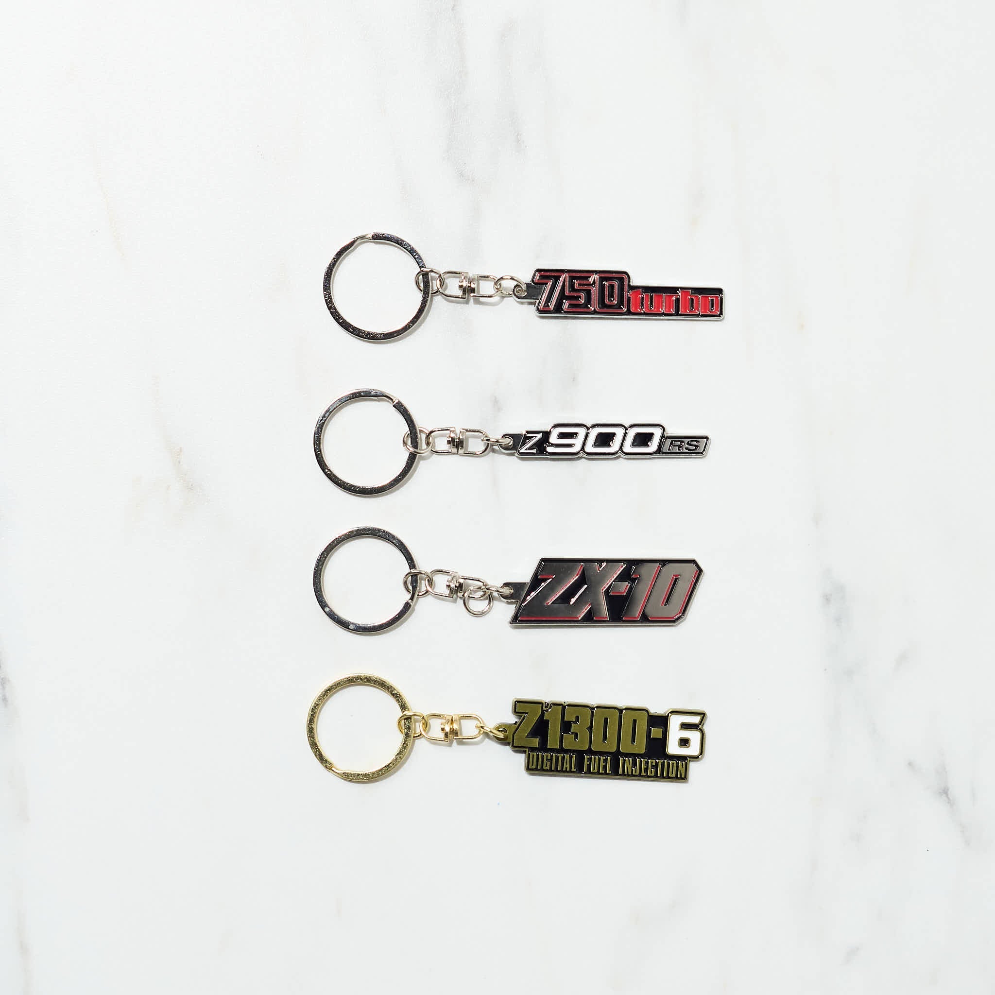 Kawasaki Motorcycle Emblem Metal Keyholder Vol.3 Gacha Capsule