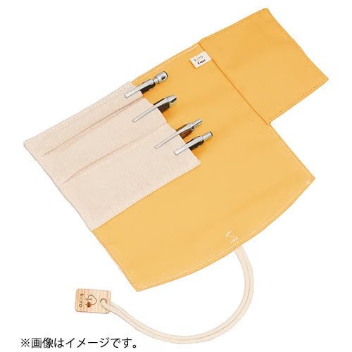 Kiiro Pen Case - Roll Type / Pilot