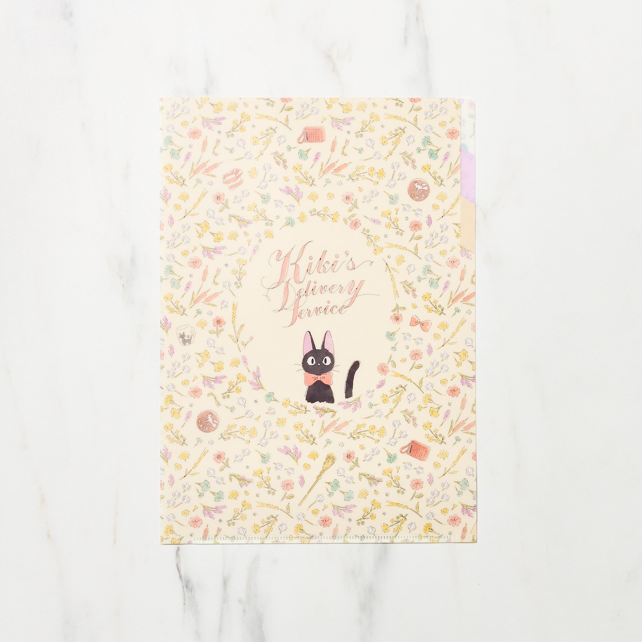 Kiki's Delivery Service 3-Pocket Clear File Folder / Movic