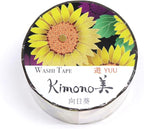 Kimono Beauty Sunflower Masking Tape / Kamiiso