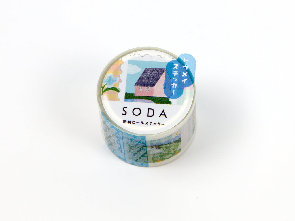 Hitotoki SODA Transparent Roll Sticker 30mm