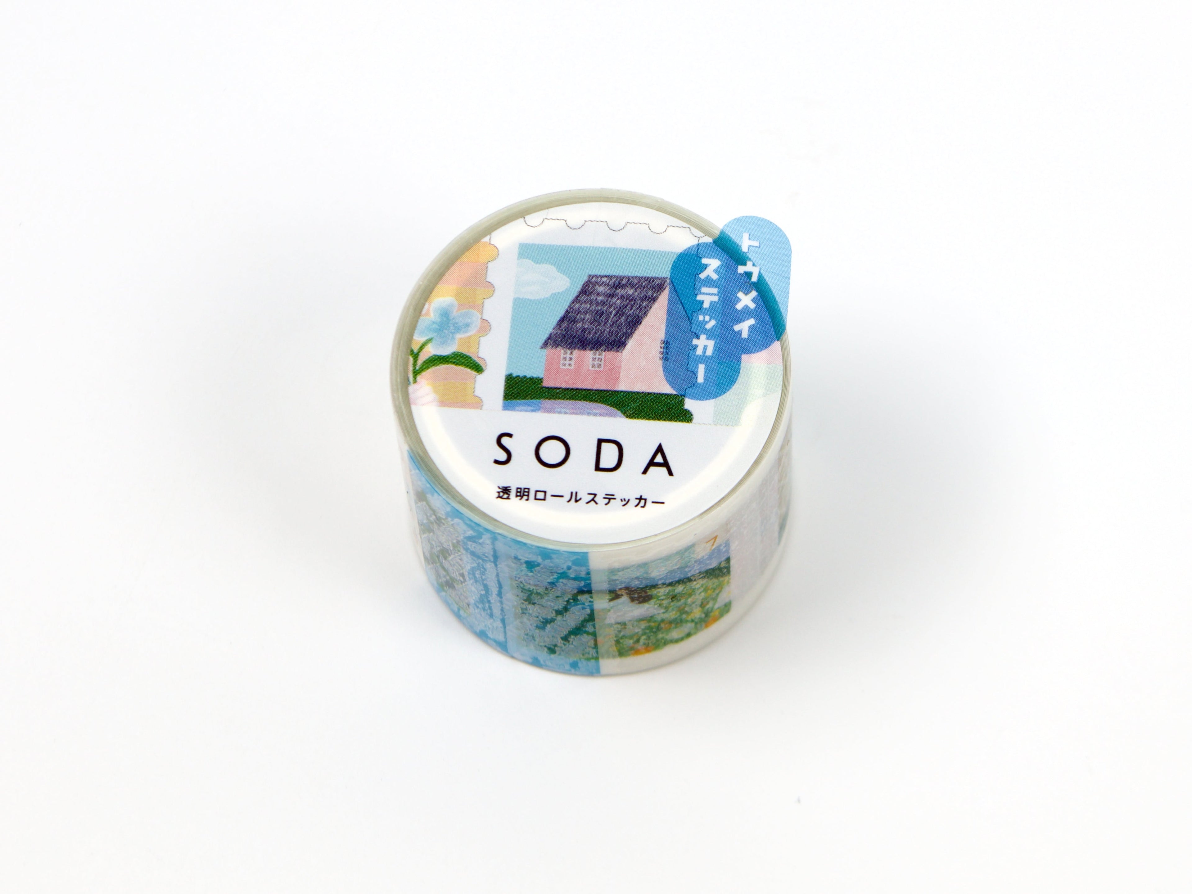 Hitotoki SODA Transparent Roll Sticker 30mm