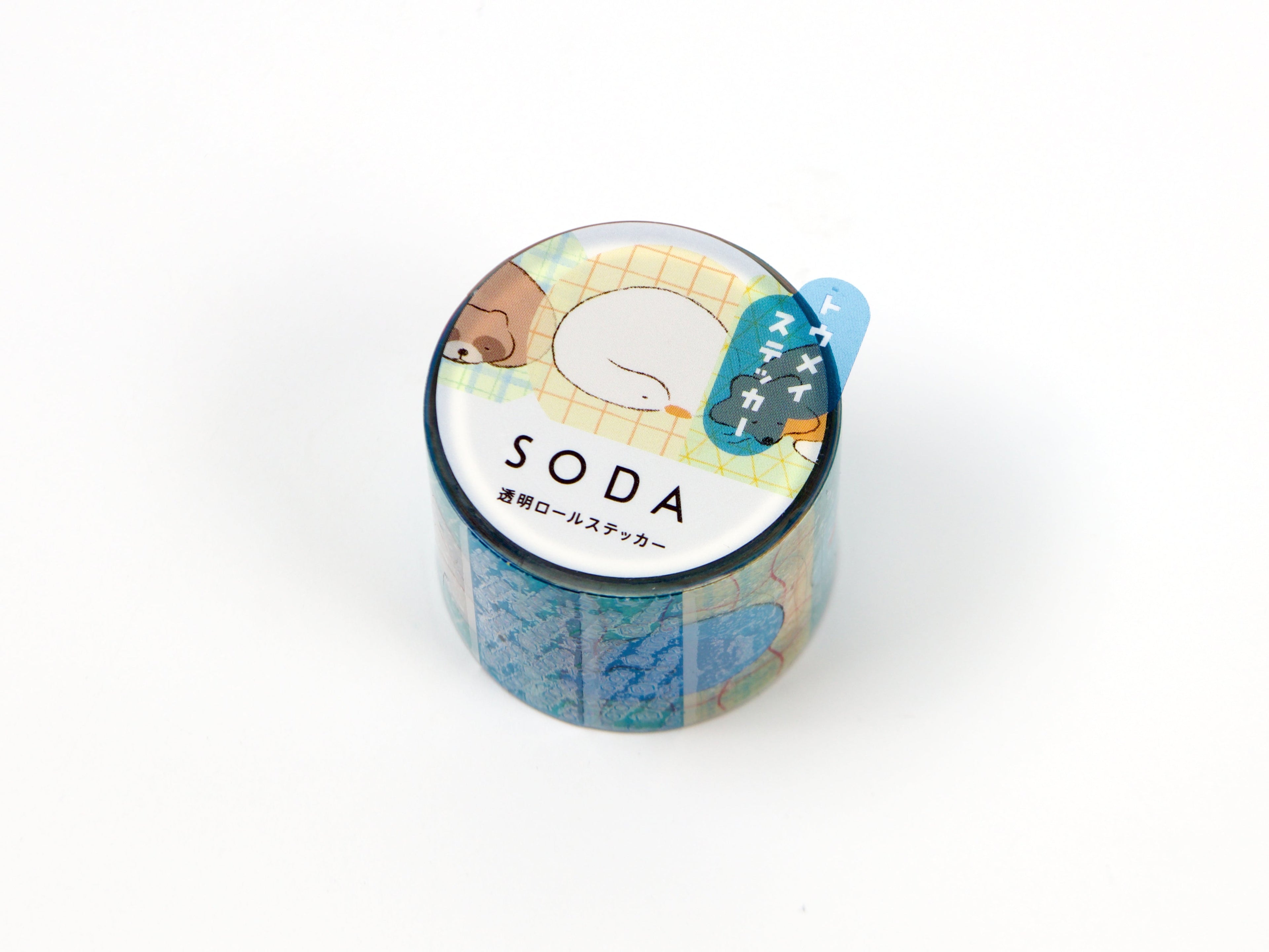 Hitotoki SODA Transparent Roll Sticker 30mm