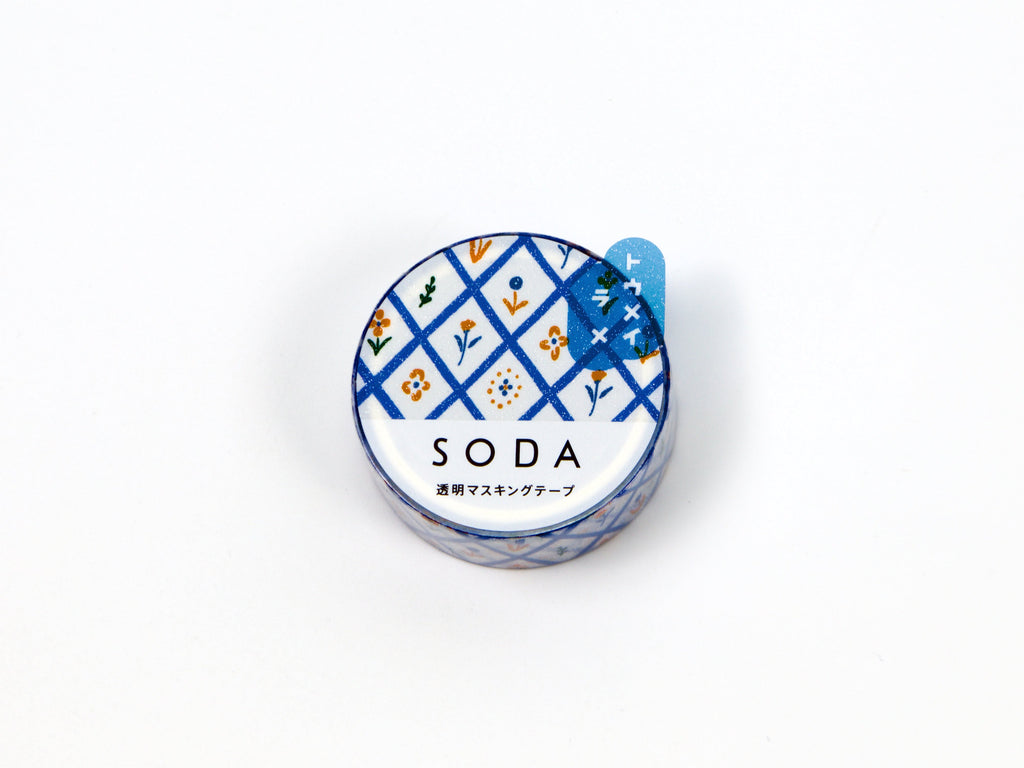 Hitotoki SODA Sparkle and Shine Transparent Tape 15mm