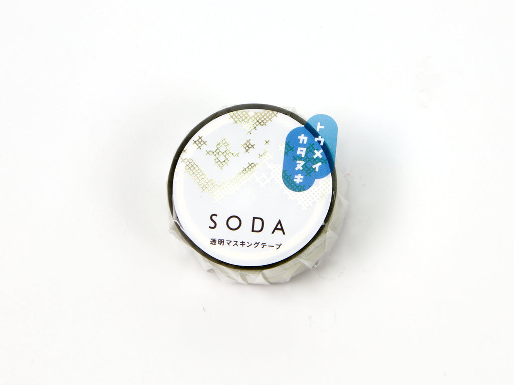 Hitotoki SODA Sparkle and Shine Transparent Tape 20mm