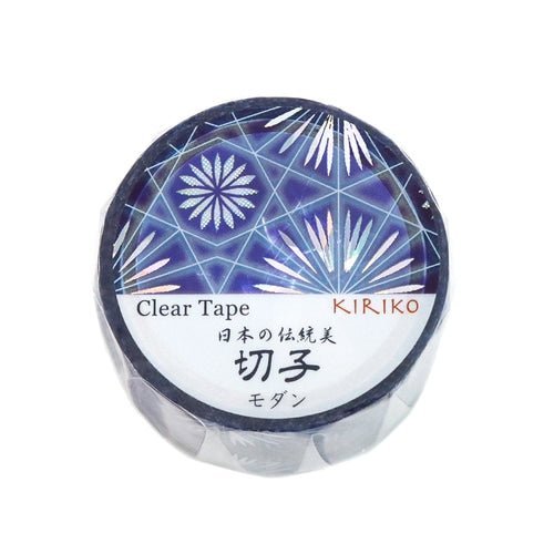 Kiriko Clear Holographic Masking Tape / SAIEN