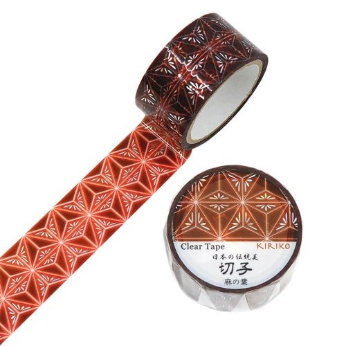 Kiriko Clear Holographic Masking Tape / SAIEN