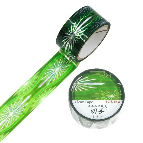 Kiriko Clear Holographic Masking Tape / SAIEN