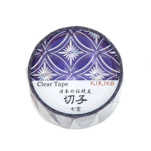 Kiriko Clear Holographic Masking Tape / SAIEN