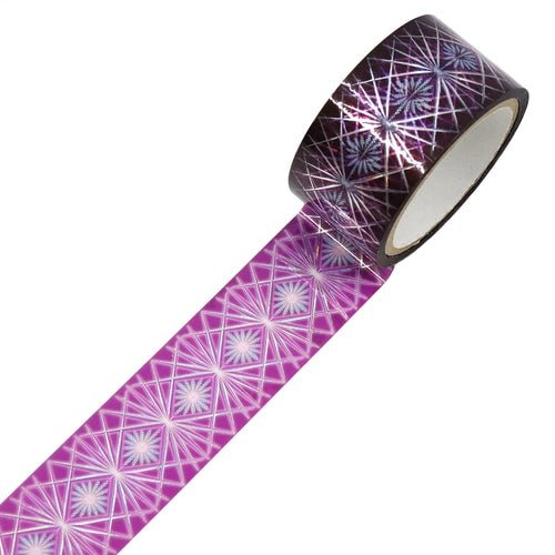 Kiriko Clear Holographic Masking Tape / SAIEN