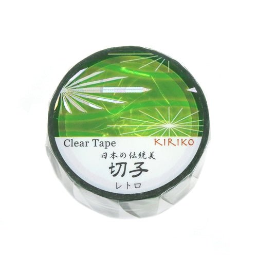 Kiriko Clear Holographic Masking Tape / SAIEN