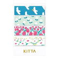 KITTA Accordion Fold Masking Tape Sticker / KING JIM