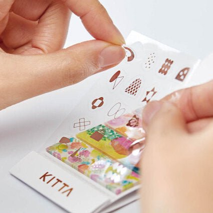KITTA Collage Masking Tape Sticker / KING JIM