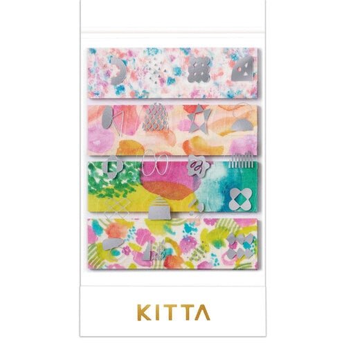 KITTA Collage Masking Tape Sticker / KING JIM