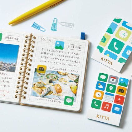 KITTA Icon Style Clear Sticker / KING JIM