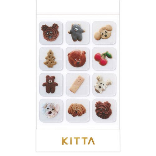 KITTA Icon Style Clear Sticker / KING JIM