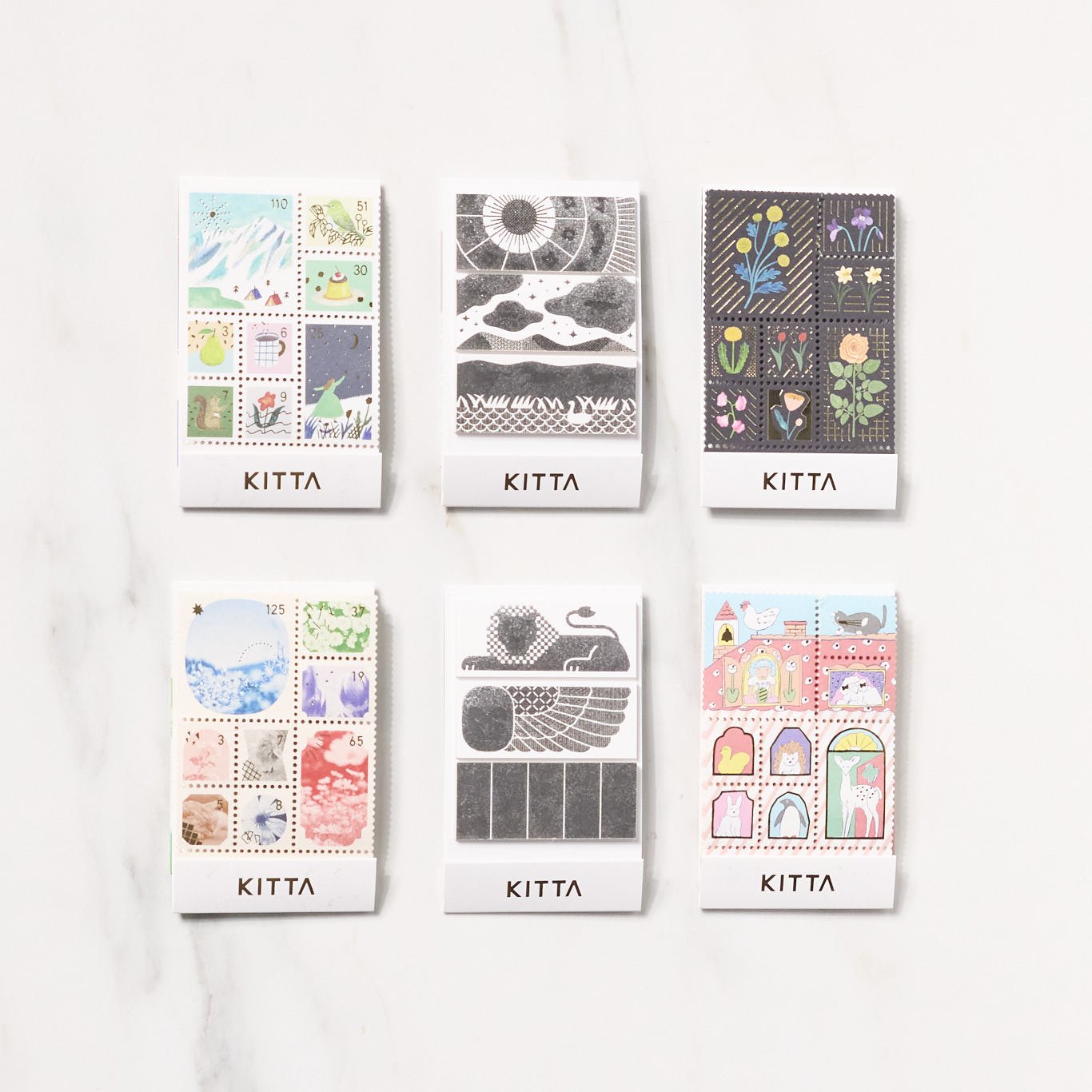 KITTA Masking Tape Stickers Vol. 14 / KING JIM