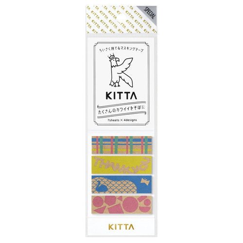 KITTA Special Washi Tape Sticker / KING JIM