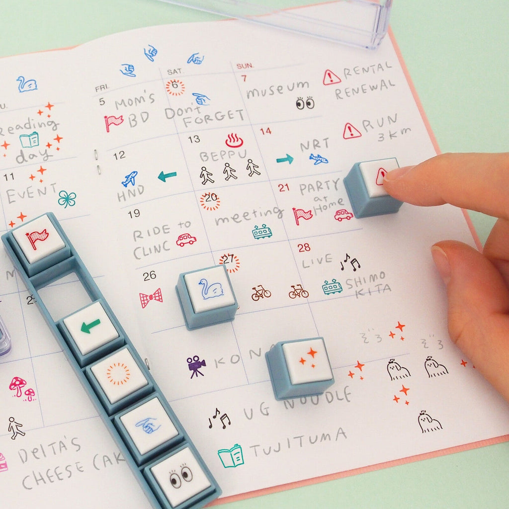 Pochitto Pick! Push-Button Stamp / KODOMO NO KAO