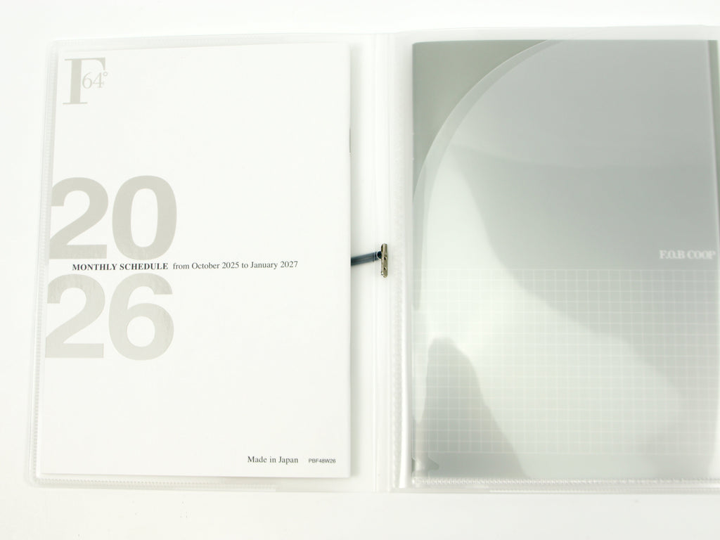 Kyokuto FOB Coop Monthly Planner Binder 2026 A5