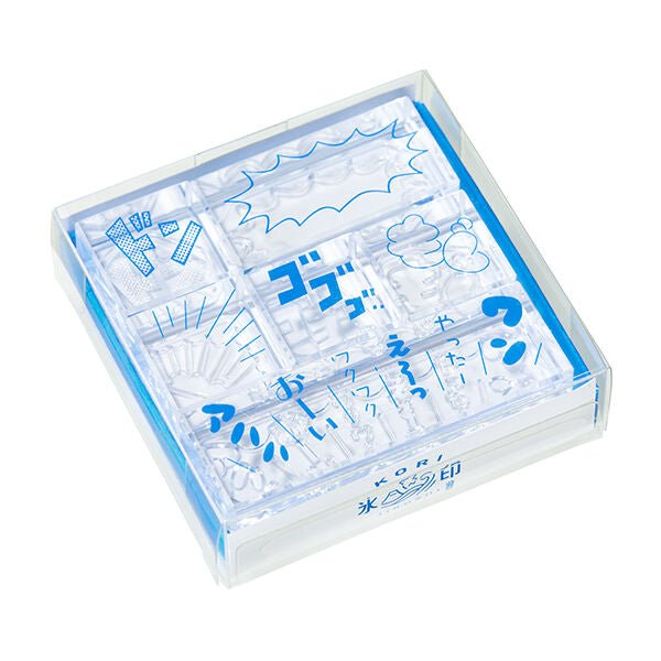 Kori Jirushi Ice Cube Stamp 6-Piece Set / KING JIM