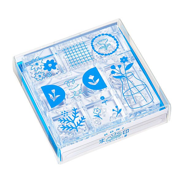 Kori Jirushi Ice Cube Stamp 6-Piece Set / KING JIM